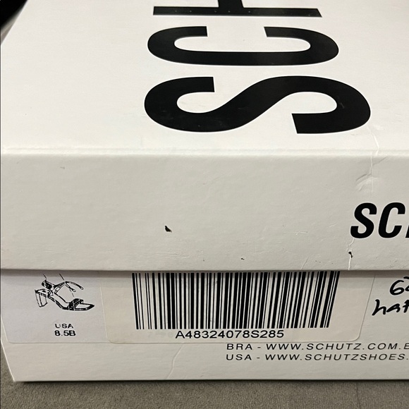 SCHUTZ Lavender Braided Strap Heels - Picture 8 of 11